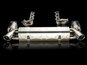 Evolution race exhaust system Porsche GT2