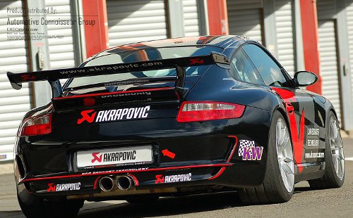 Akrapovic sponsored Porsche 911