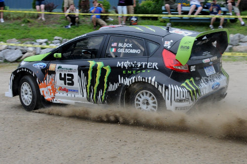 Ford Fiesta at New England Rally Race