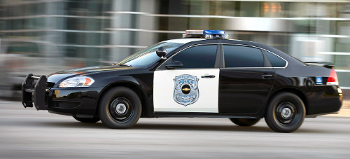 Chevy Impala police interceptor sedan