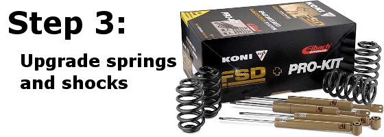 Koni Eibach Spring Shock kit