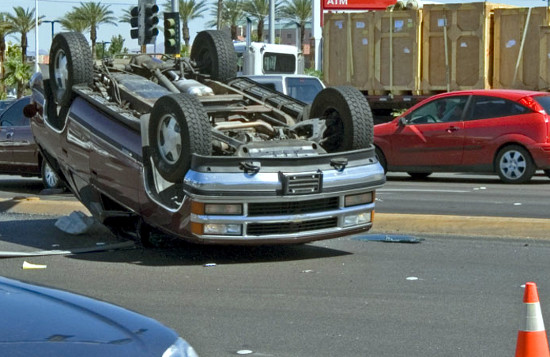 Rollover accident